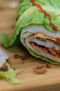 wraps de lechuga