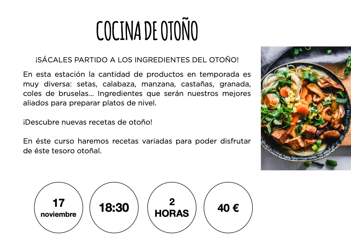 talleres cocina